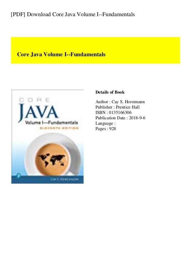 Core java for beginners pdf software